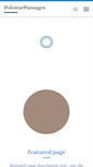Mobile Screenshot of polestarpassages.com