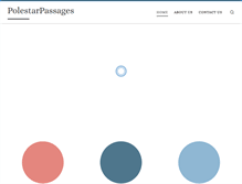 Tablet Screenshot of polestarpassages.com